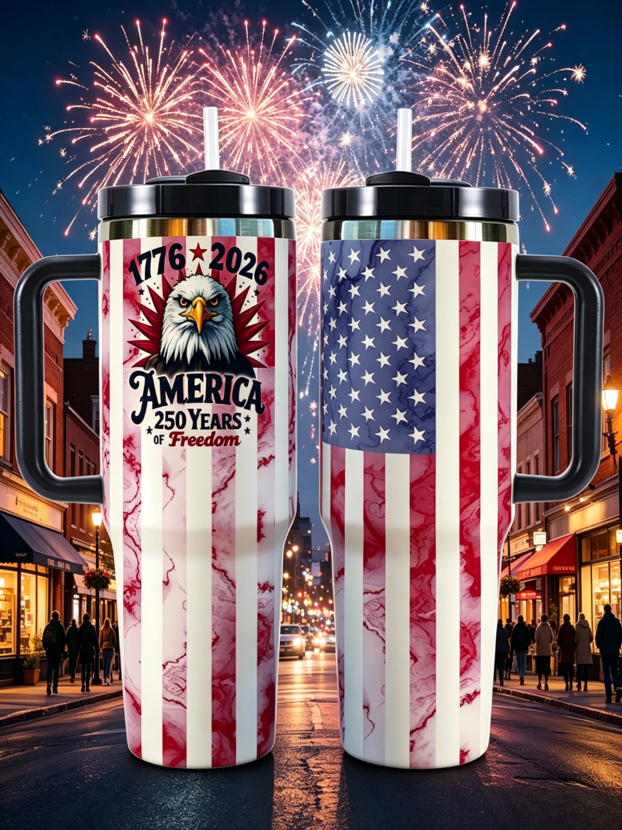 250Th Anniversary Commemoration 40Oz Second Generation Handle Car Cup Insulated Ice King Cup