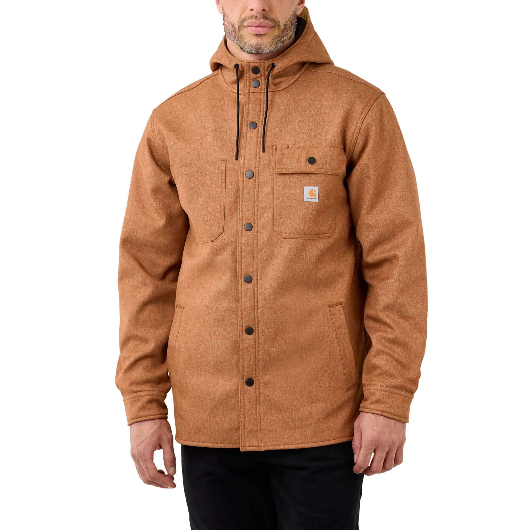 CHT Wind & Rain Defender Relax Fit Heavyweight Hooded Shirt Jacket 105022