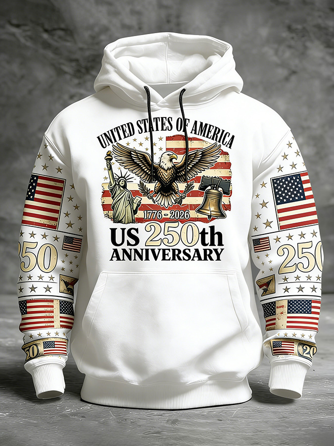 Men'S And Women'S 250Th Anniversary Celebration Hooded Sweatshirt