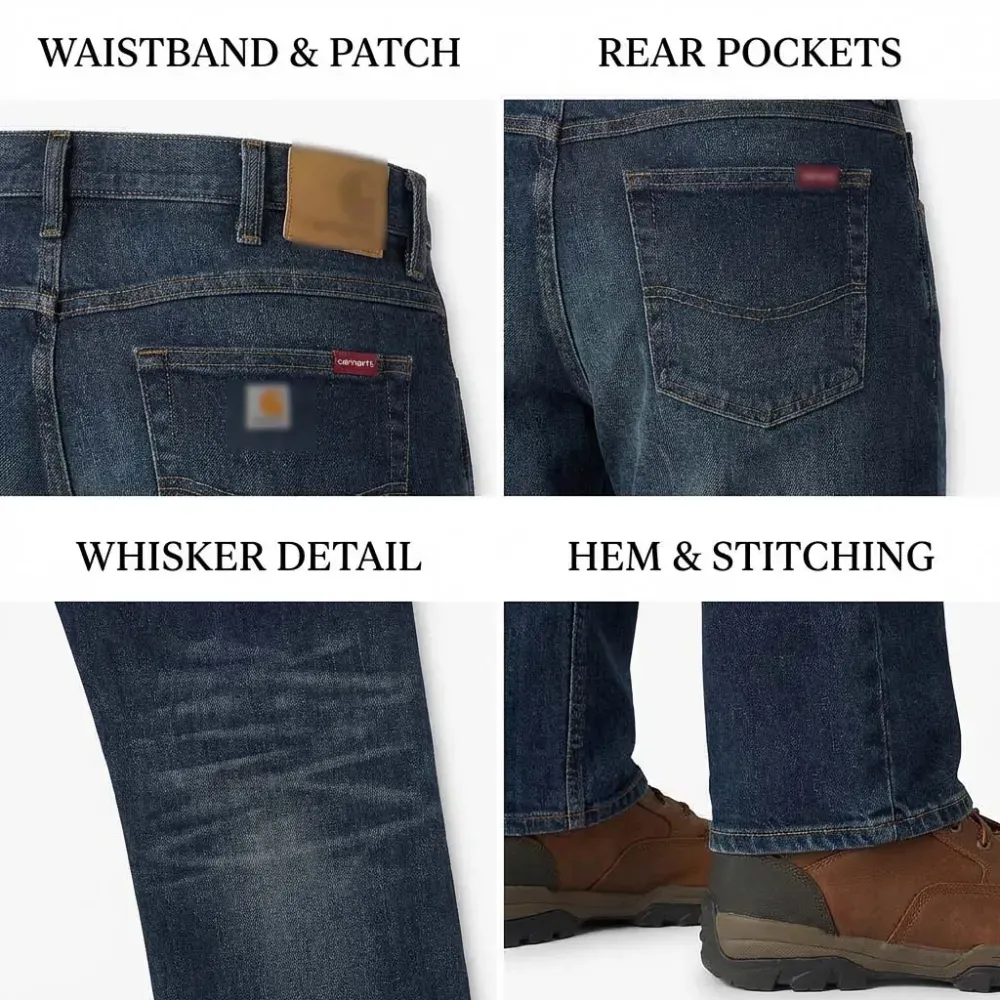 Limited Time Deal – Men’s Multi Pocket Stretch Flex Denim Jeans
