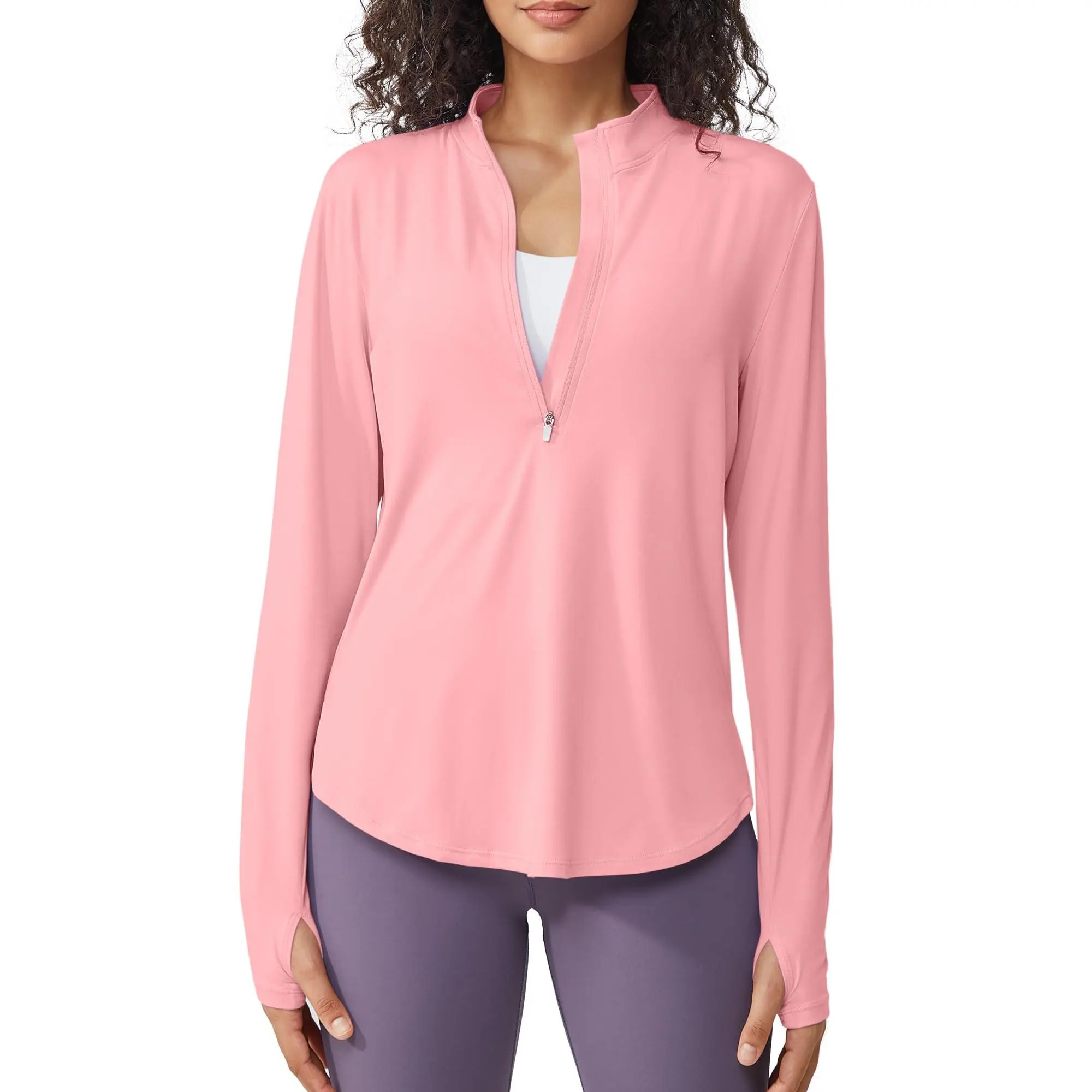 Women's UPF 50+ Sun Protection Shirt – Lightweight Golf Top
