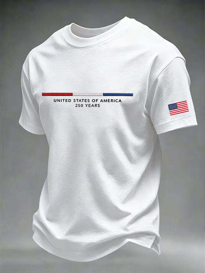 Men's USA Print T-Shirt
