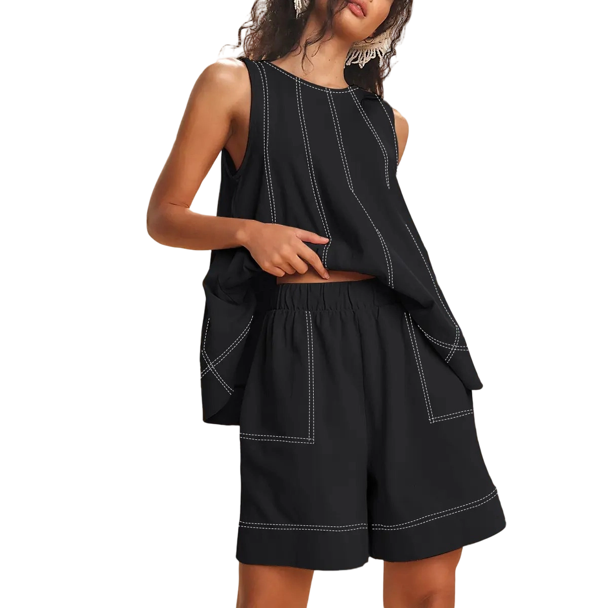 Women's 2-Piece Sleeveless Set