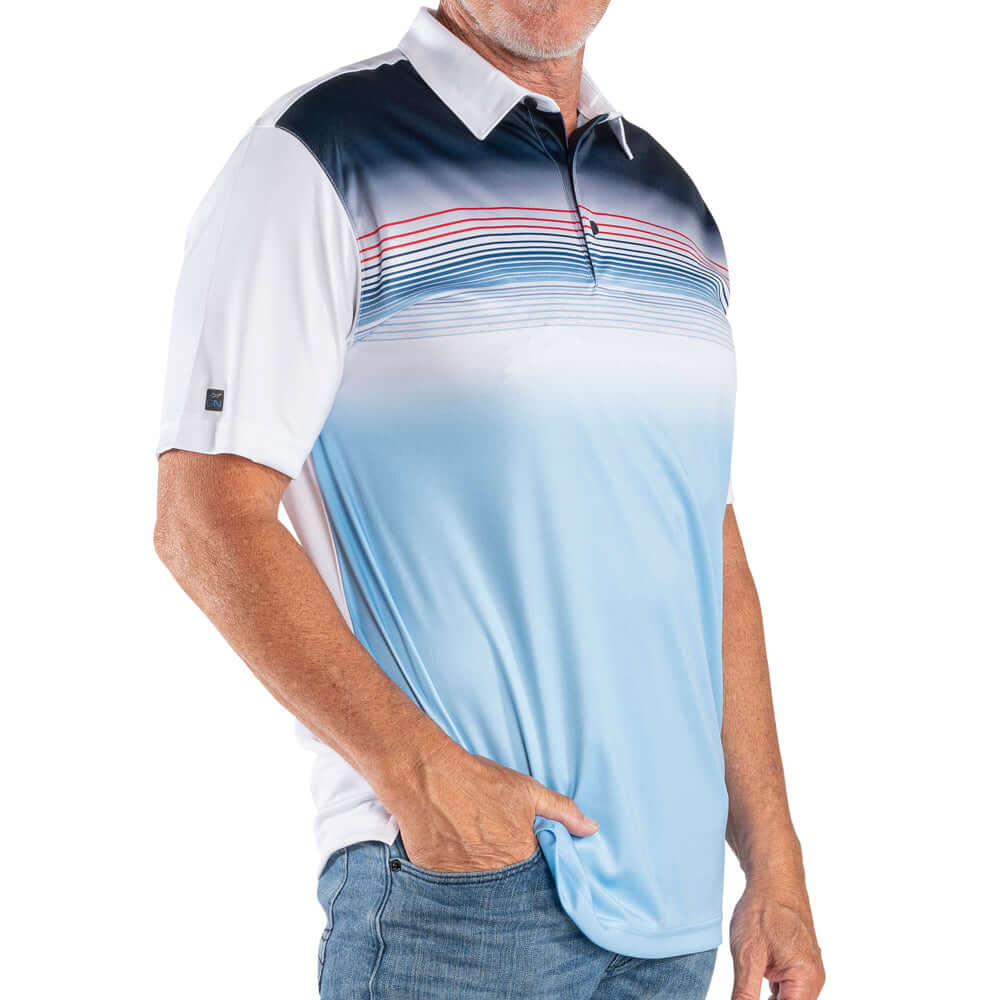 Men's Greg Norman Americana Polo