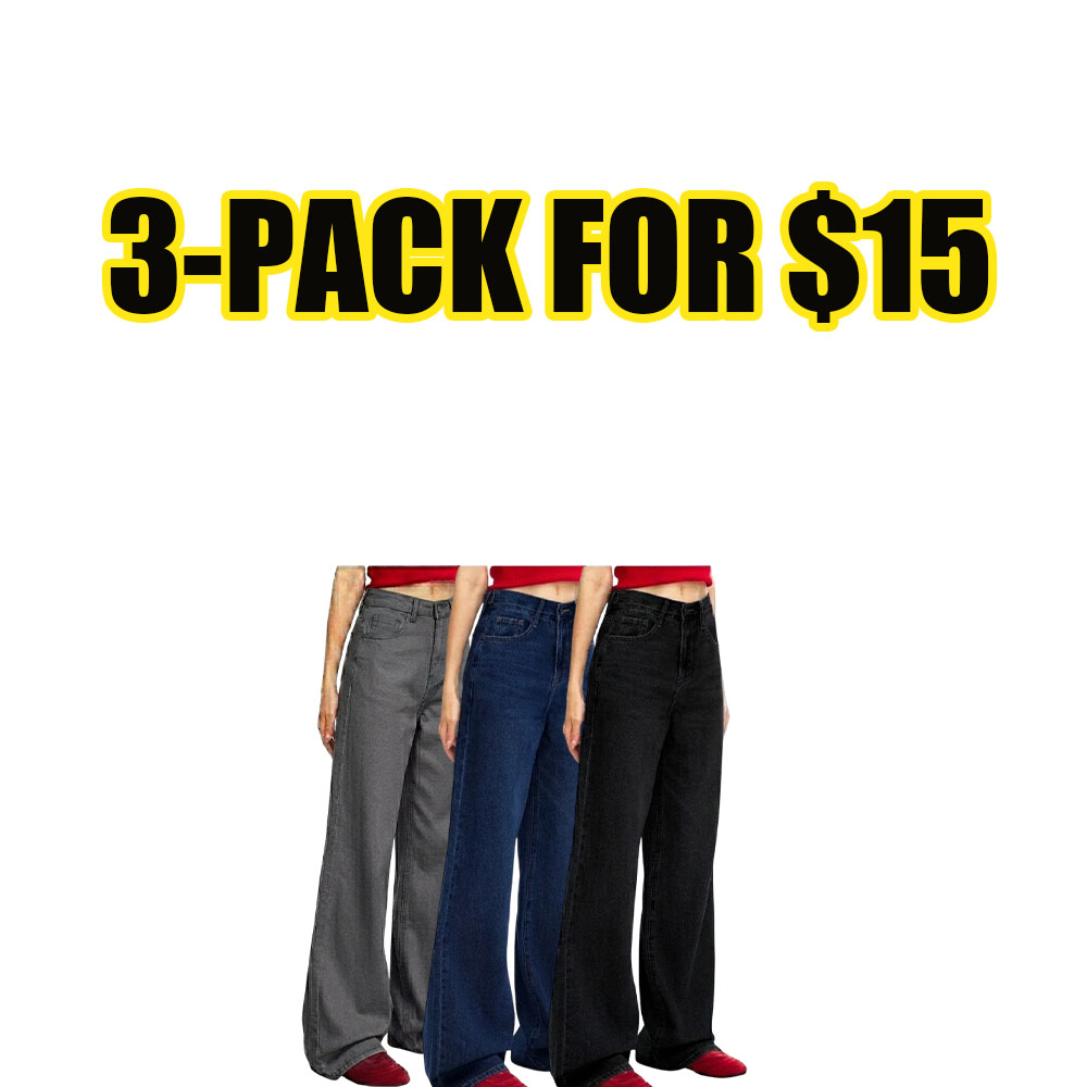 Women's High-Rise Wide Leg Jeans