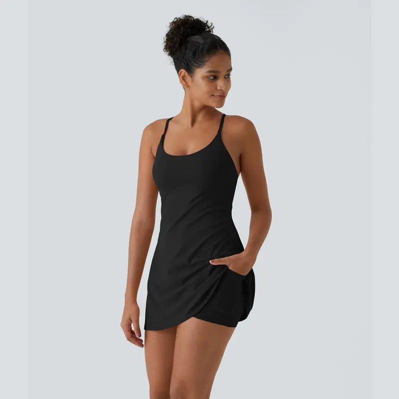Plush Active Dress-Longer Length-Easy Peezy Edition DD-F Cups