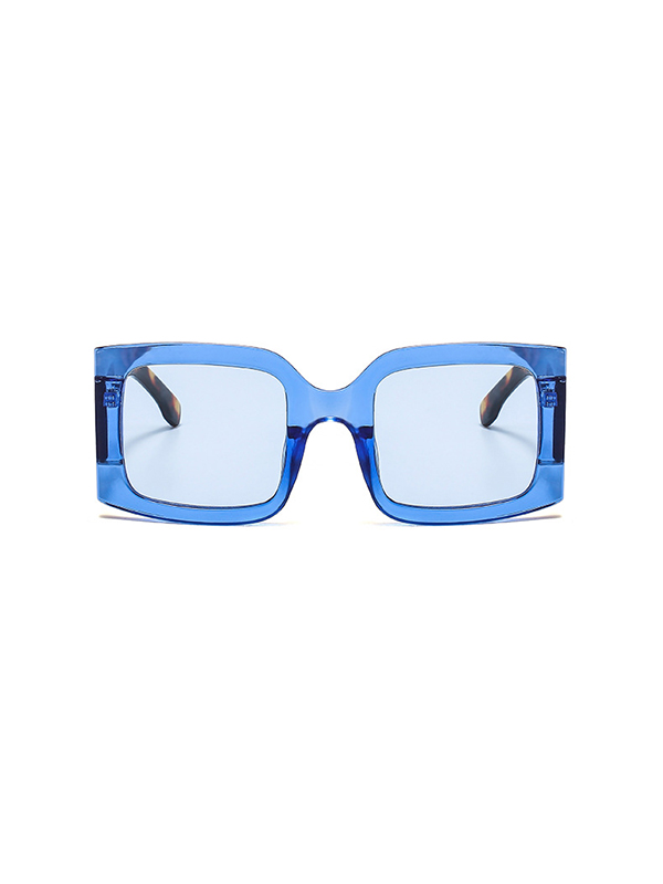 Geometric Sun-Protection Sunglasses Accessories