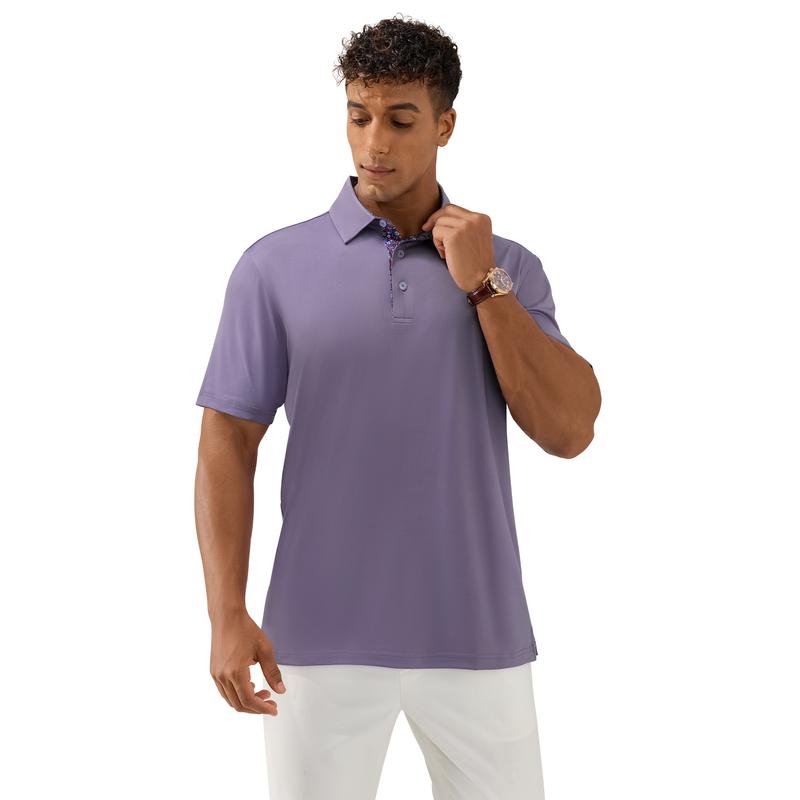 Men's Casual Short Sleeve Polo Shirt
