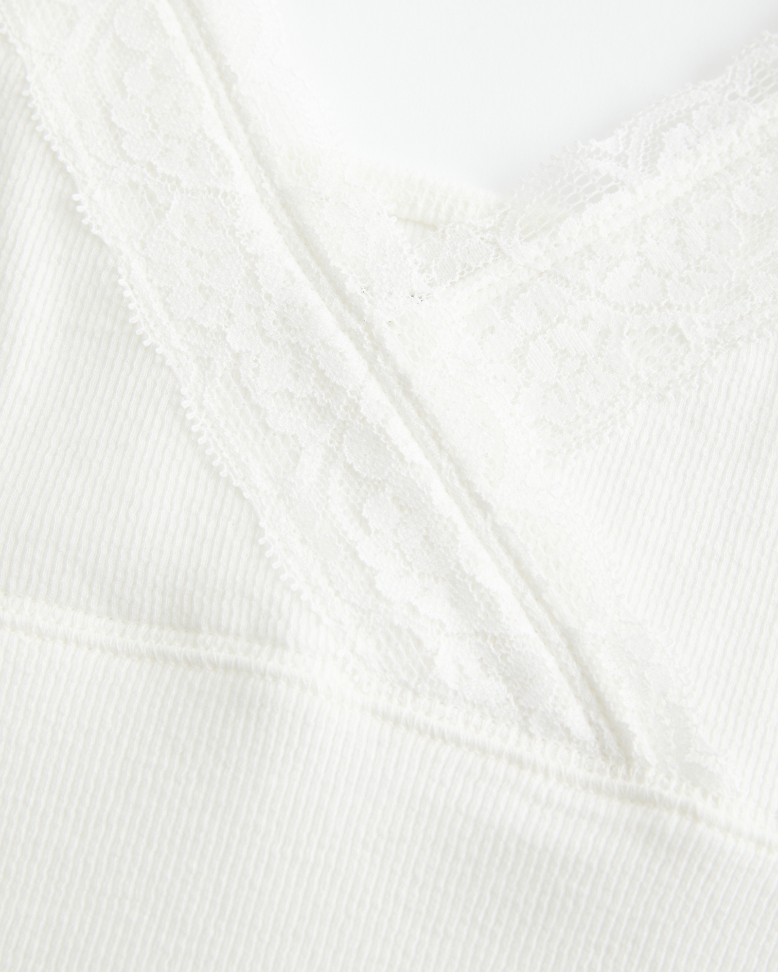 Wrap Lace Trim Layering Cami