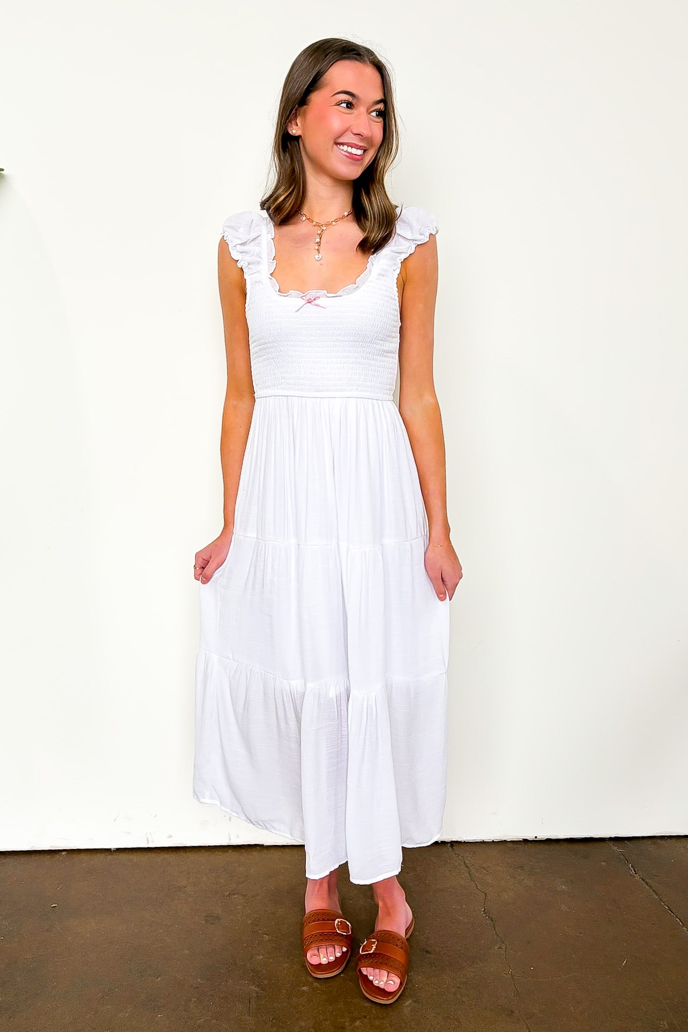 Smocked Maxi Dress