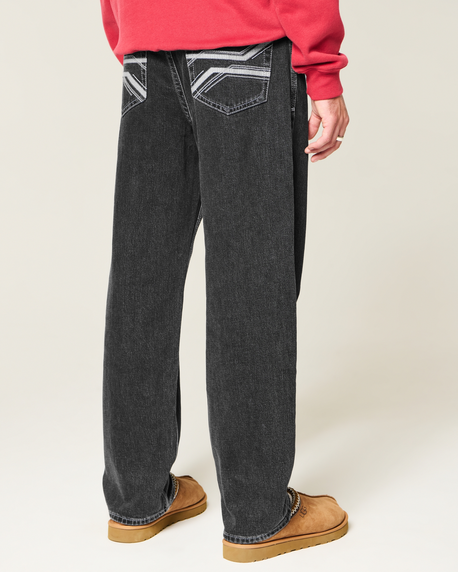 Light Wash Baggy Jeans
