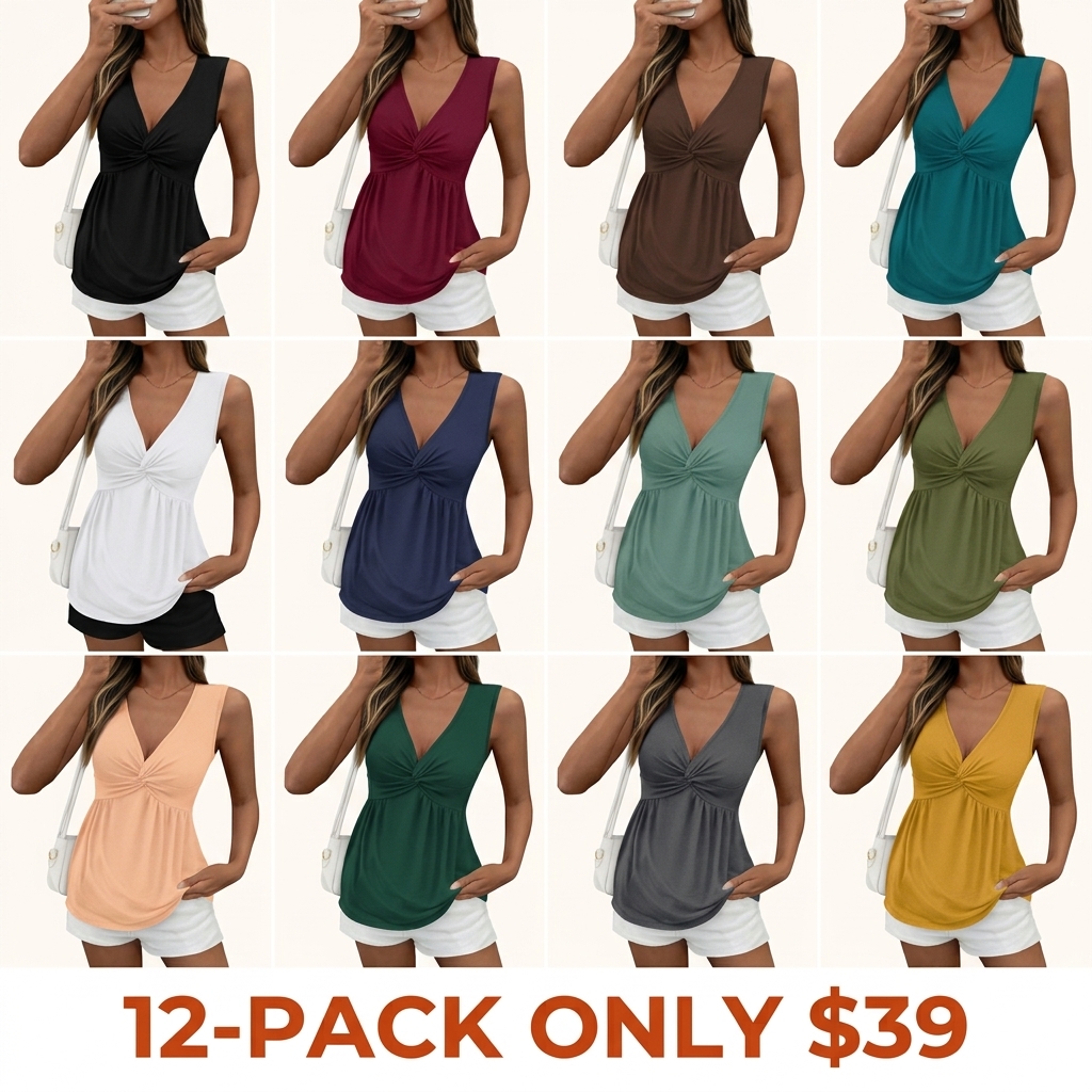 Women's Loose-Fit Tank Top – Spring/Summer 2026 Collection