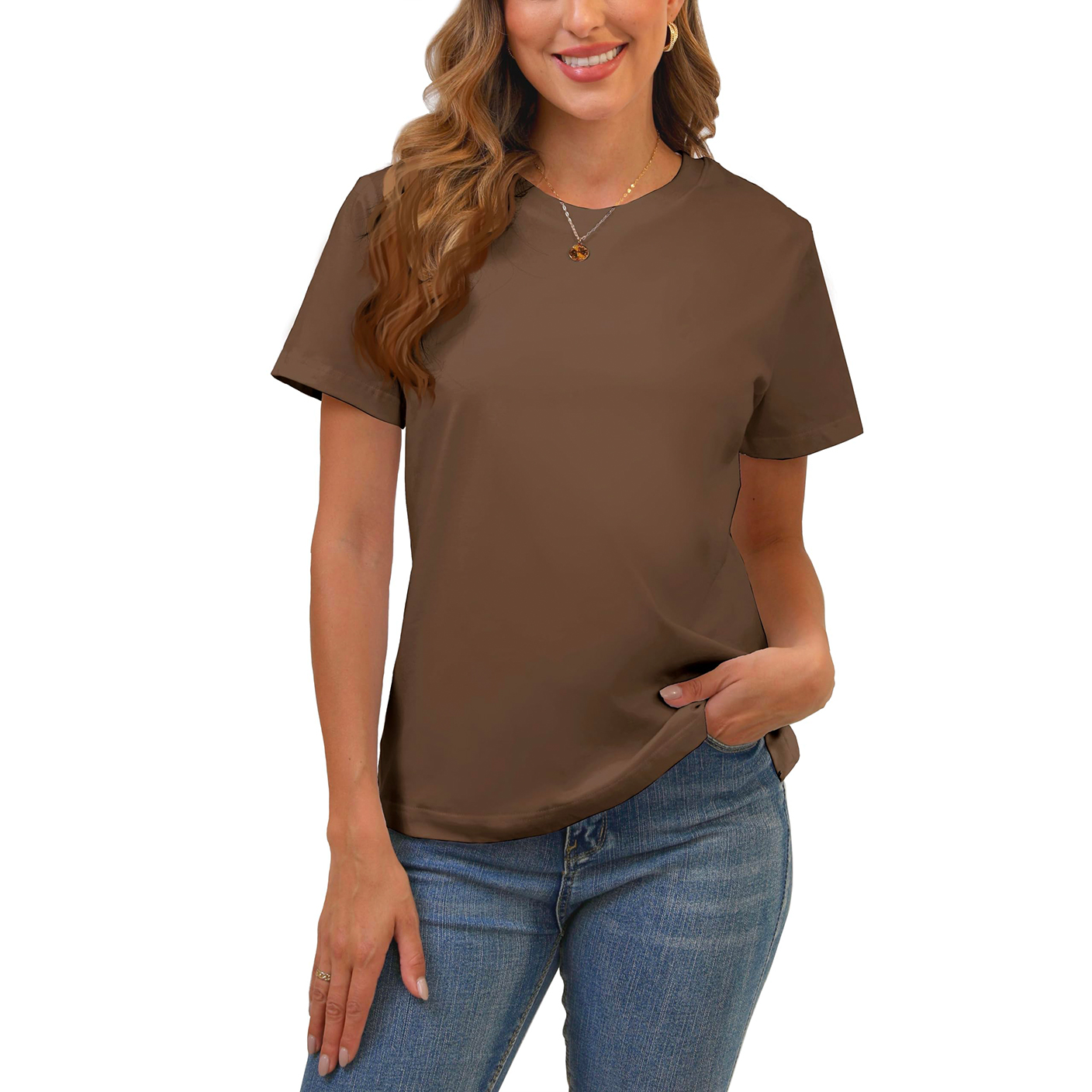 🌿 Women's Lightweight Casual Short Sleeve Top
