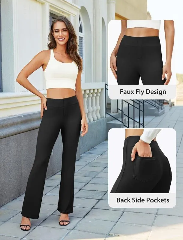 Womens Bootcut Dress Pants Business Casual Work Pants