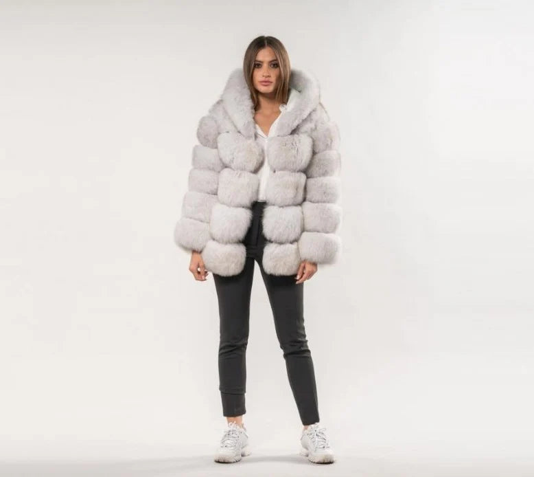 CALINE | Manteau Glamour En Fourrure