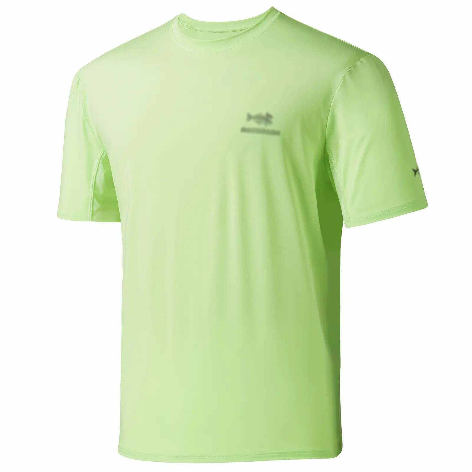 Men's UPF 50+ Sun Protection Fishing Shirt – Short Sleeve Quick Dry T-Shirt