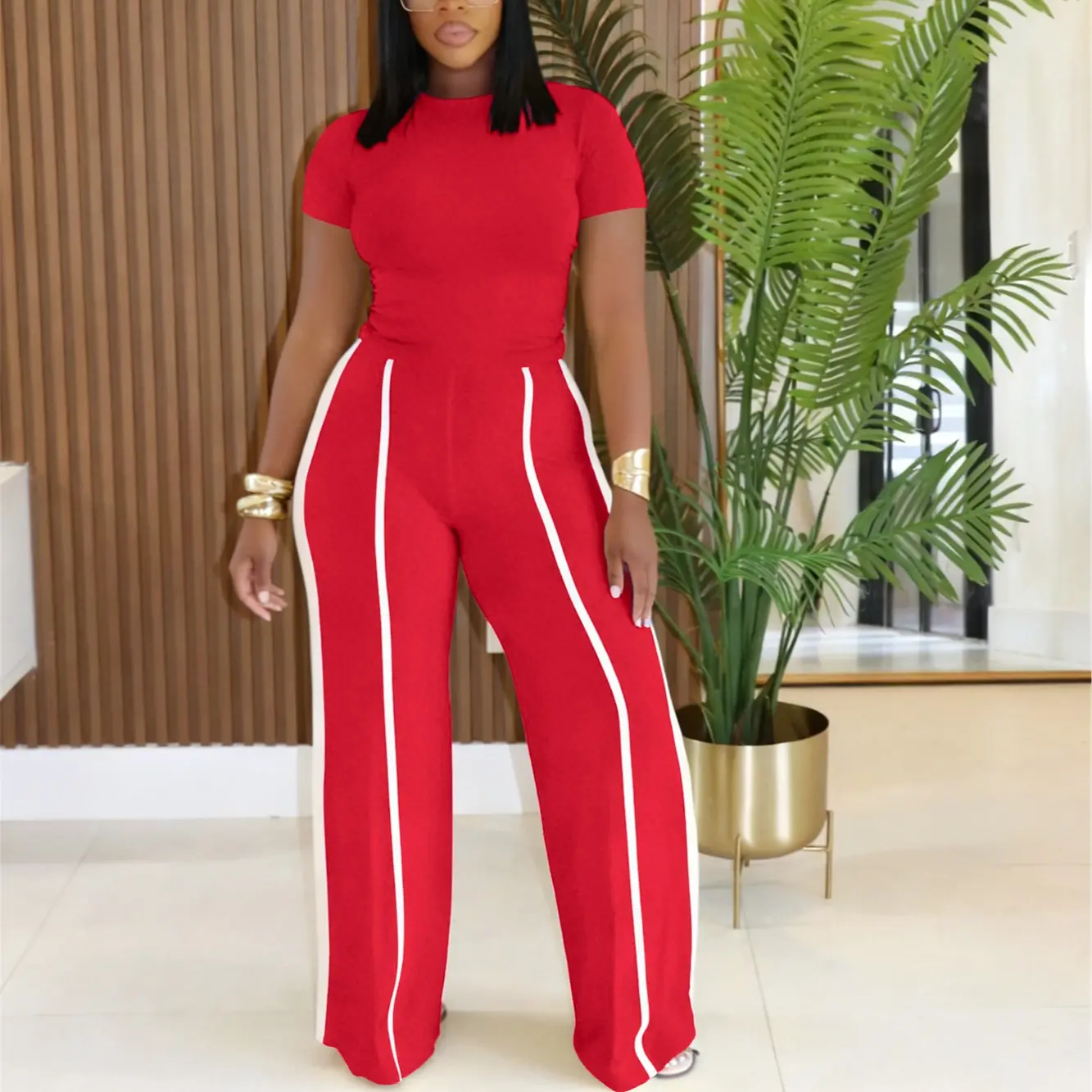 Spring 2026 Women's Two-Piece Set — Casual Loungewear Suitable for Everyday Wear