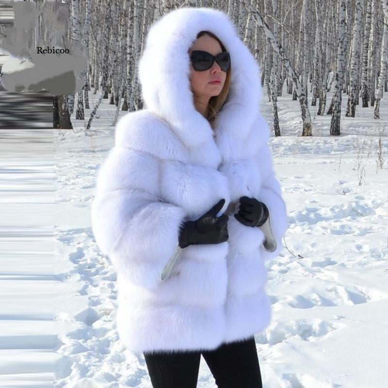 CALINE | Manteau Glamour En Fourrure