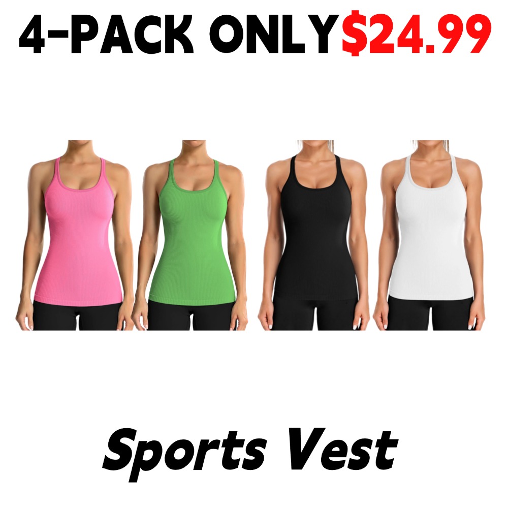 Women's Ribbed Sports Vest