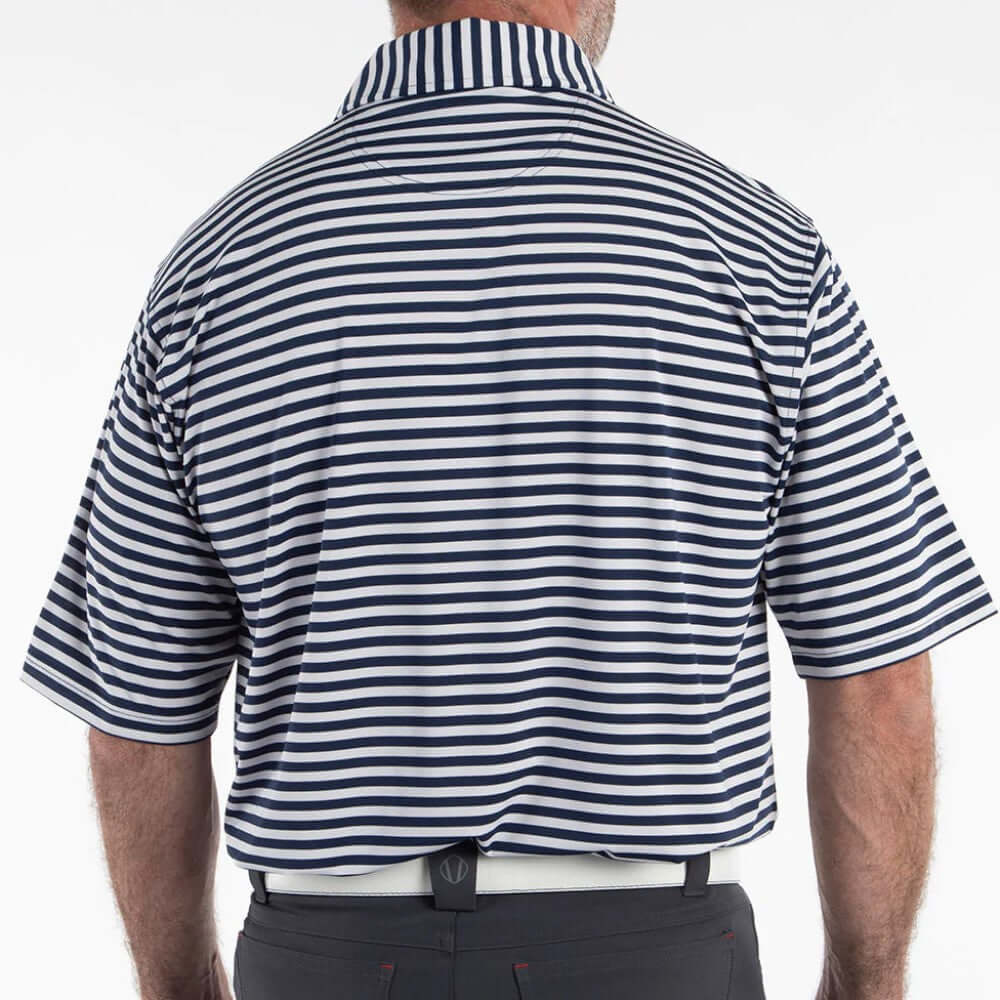 Men's Bobby Jones Performance Feed Stripe Polo