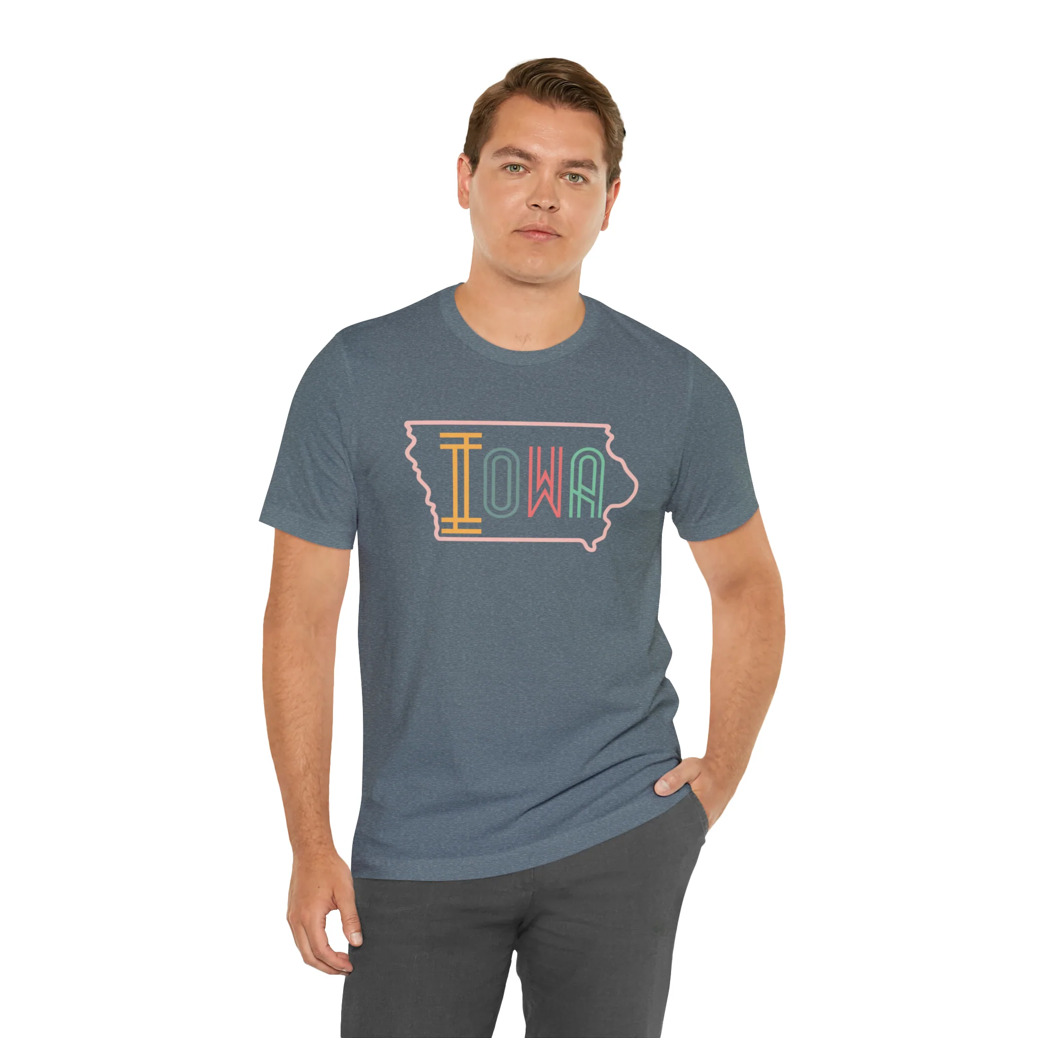 Iowa Light Unisex Jersey Short Sleeve Tee