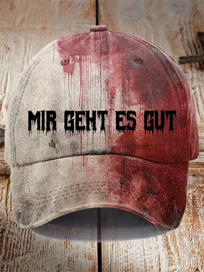 Unisex Halloween I’m Fine Printed Hat