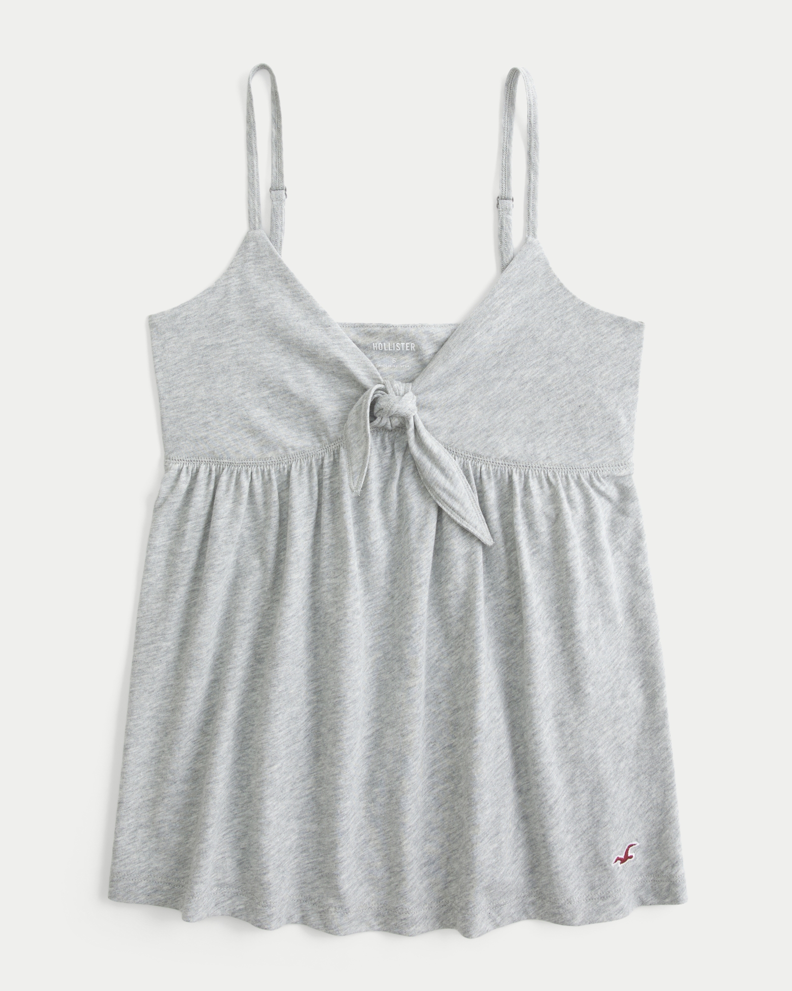 Tie Front Babydoll Cami