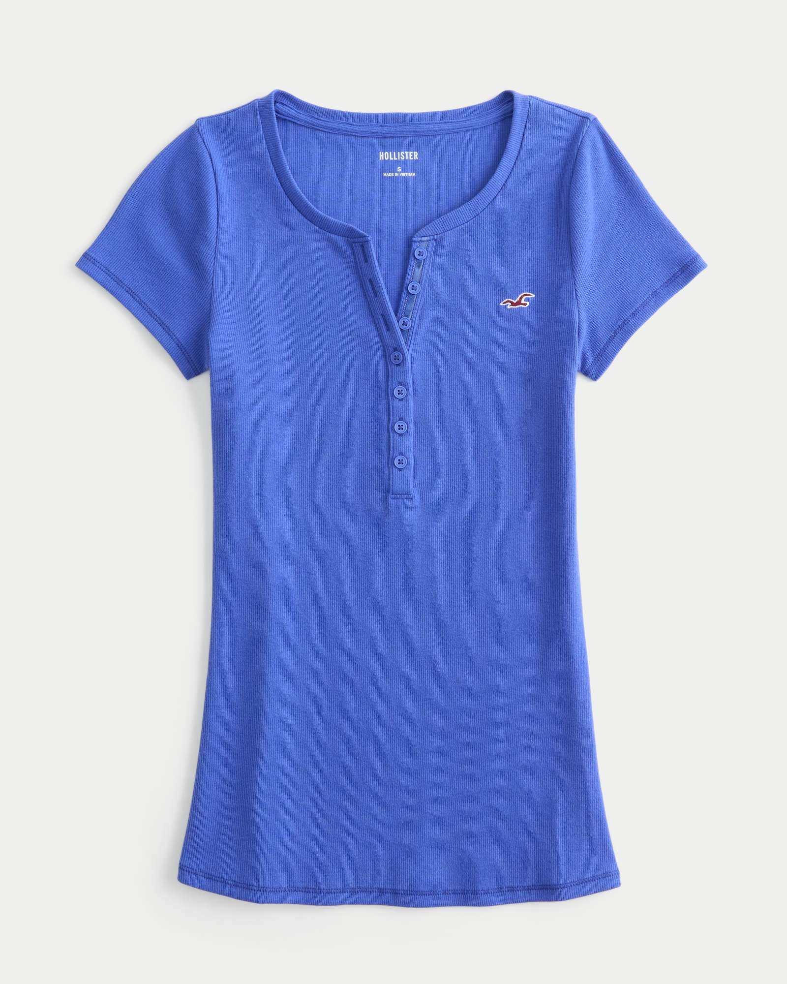 Short-Sleeve Icon Henley