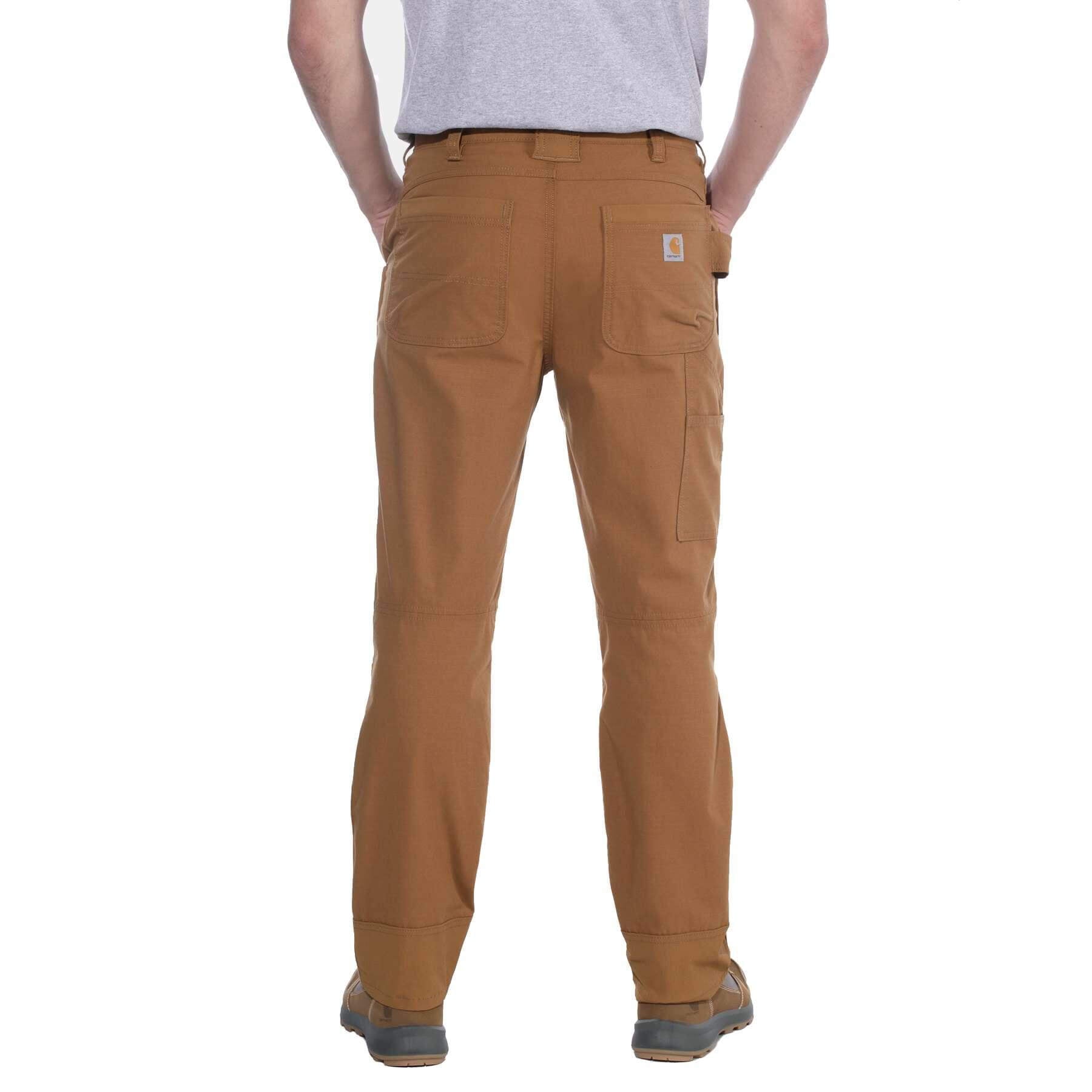 CHT Steel Double Front Relaxed Fit Stretch Ripstop Knee Pad Trousers 103160