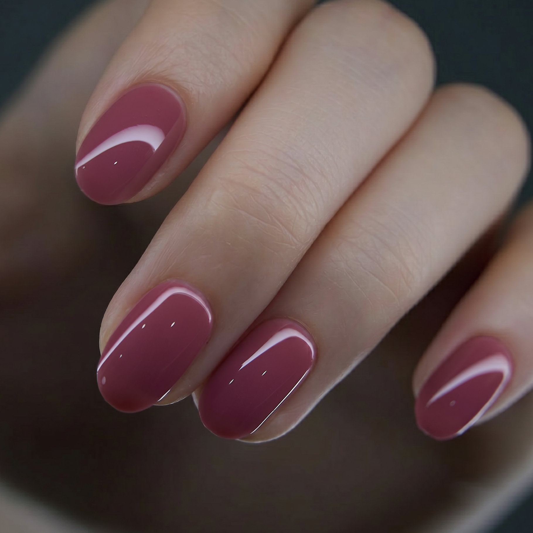 Plum Shine Gel – S Oval