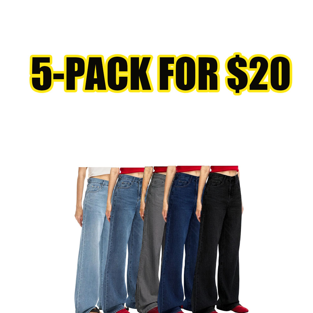 Women's High-Rise Wide Leg Jeans