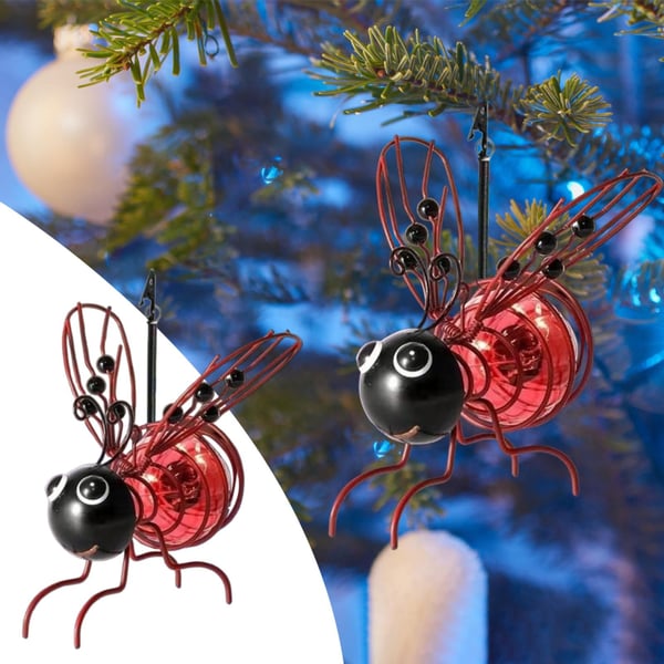 Solar Bee Light Outdoor Hanging Insect Simulation Light