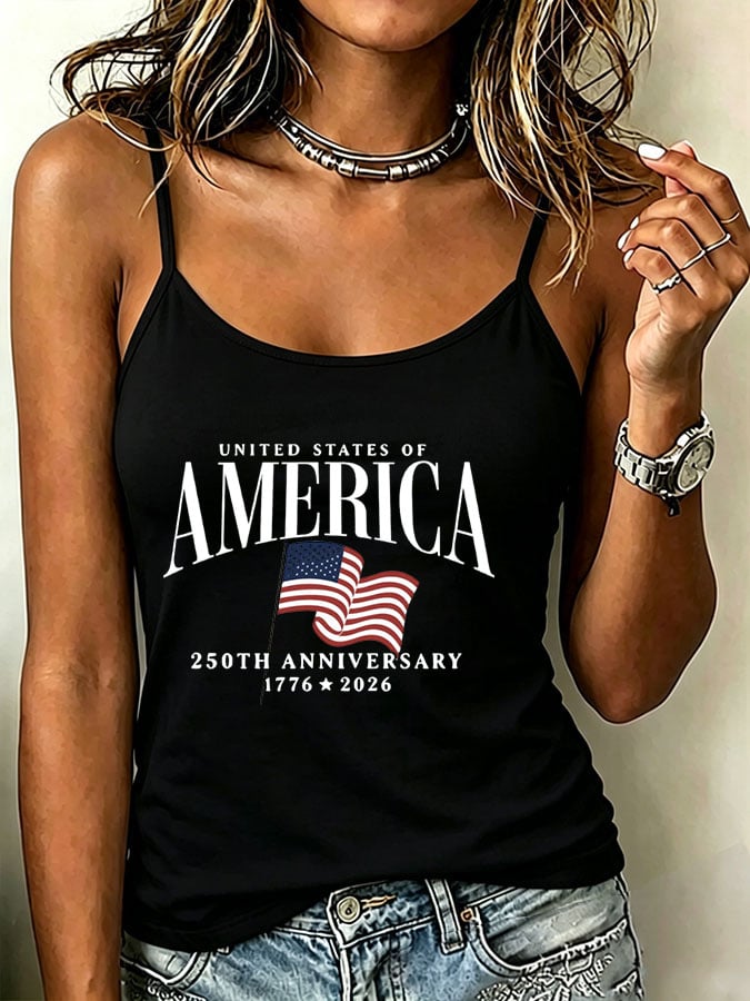 Women's Pride Moon Print Casual Camisole