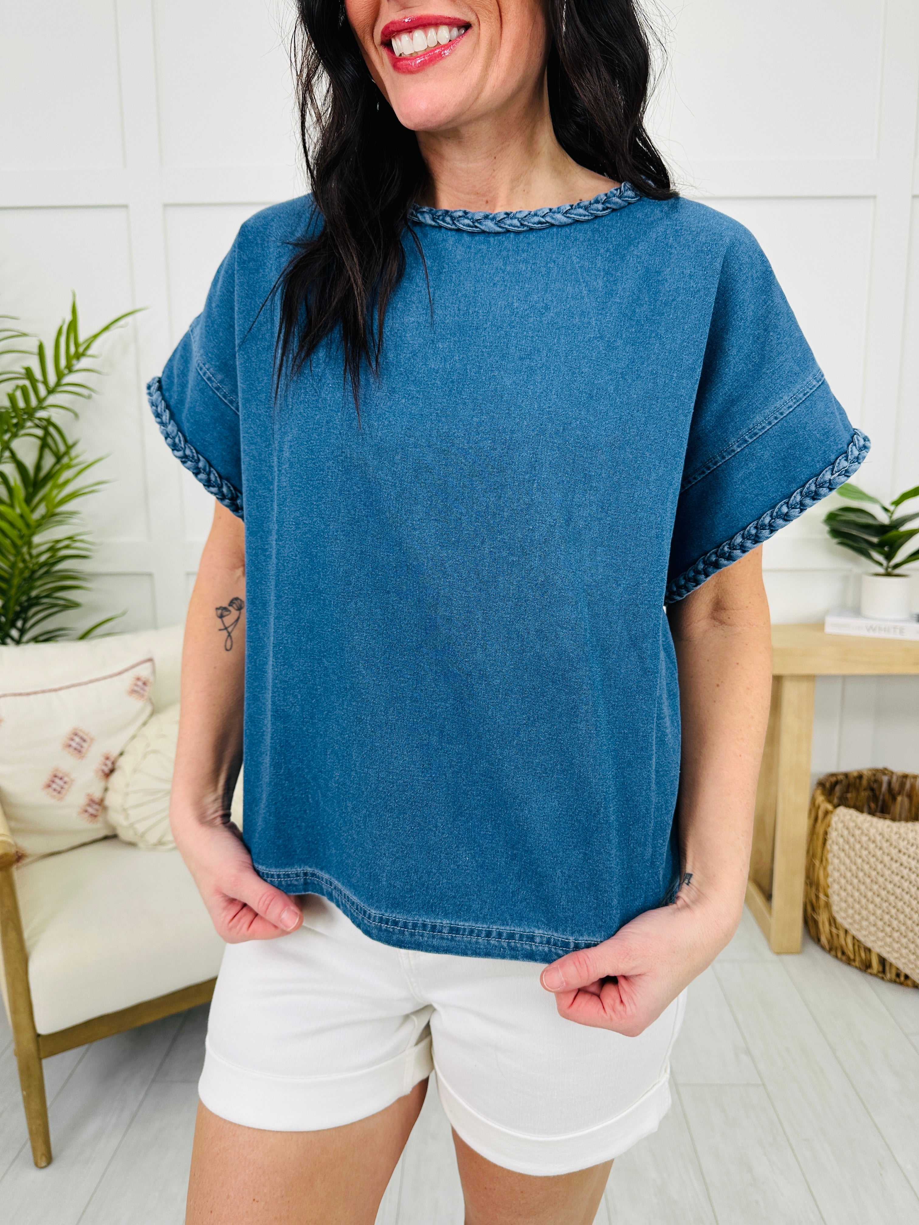 Denim Darling Top