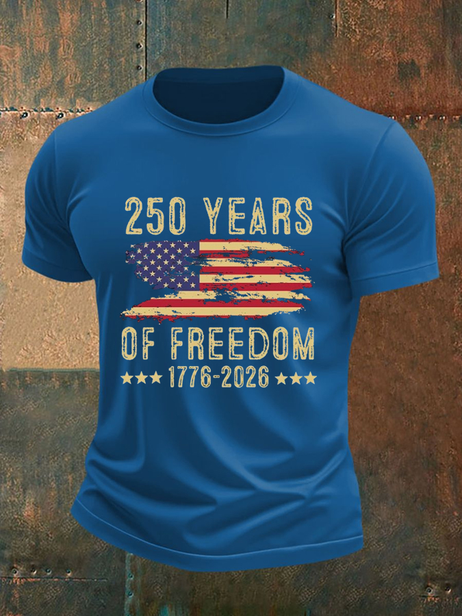 Men'S 250 Years Of Freedom T-Shirt
