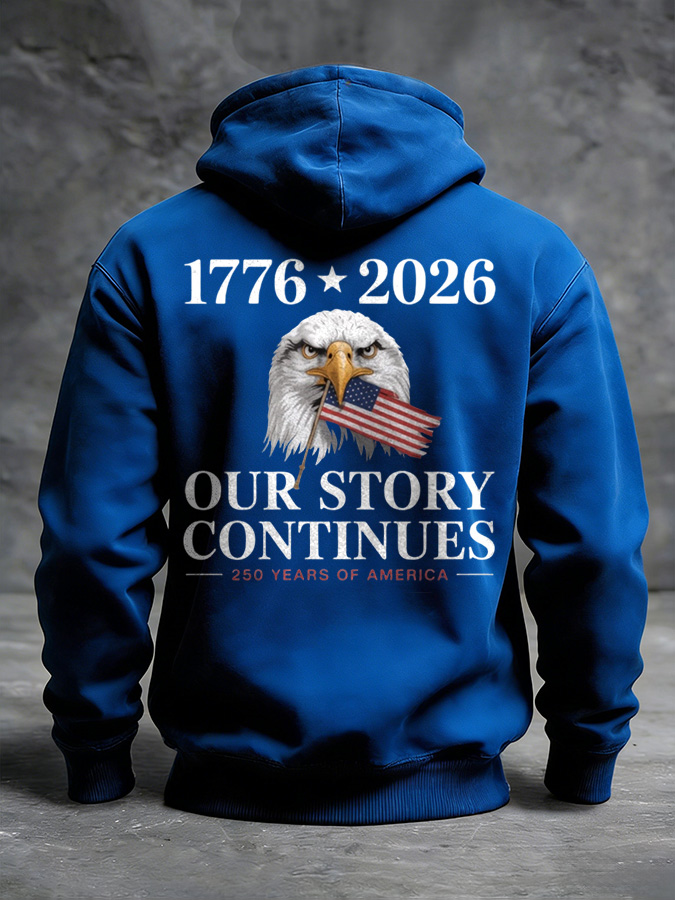 Men'S And Women'S 250Th Anniversary Celebration Hooded Sweatshirt