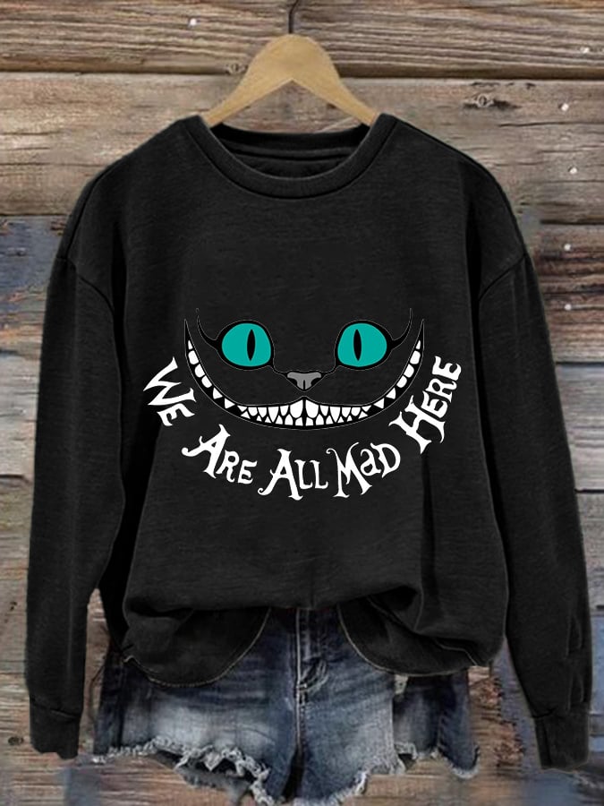 Halloween  Women's Printed Long Sleeve Sweatshirt