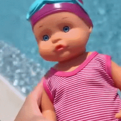 2026 New Packaging Waterproof Swimming Doll