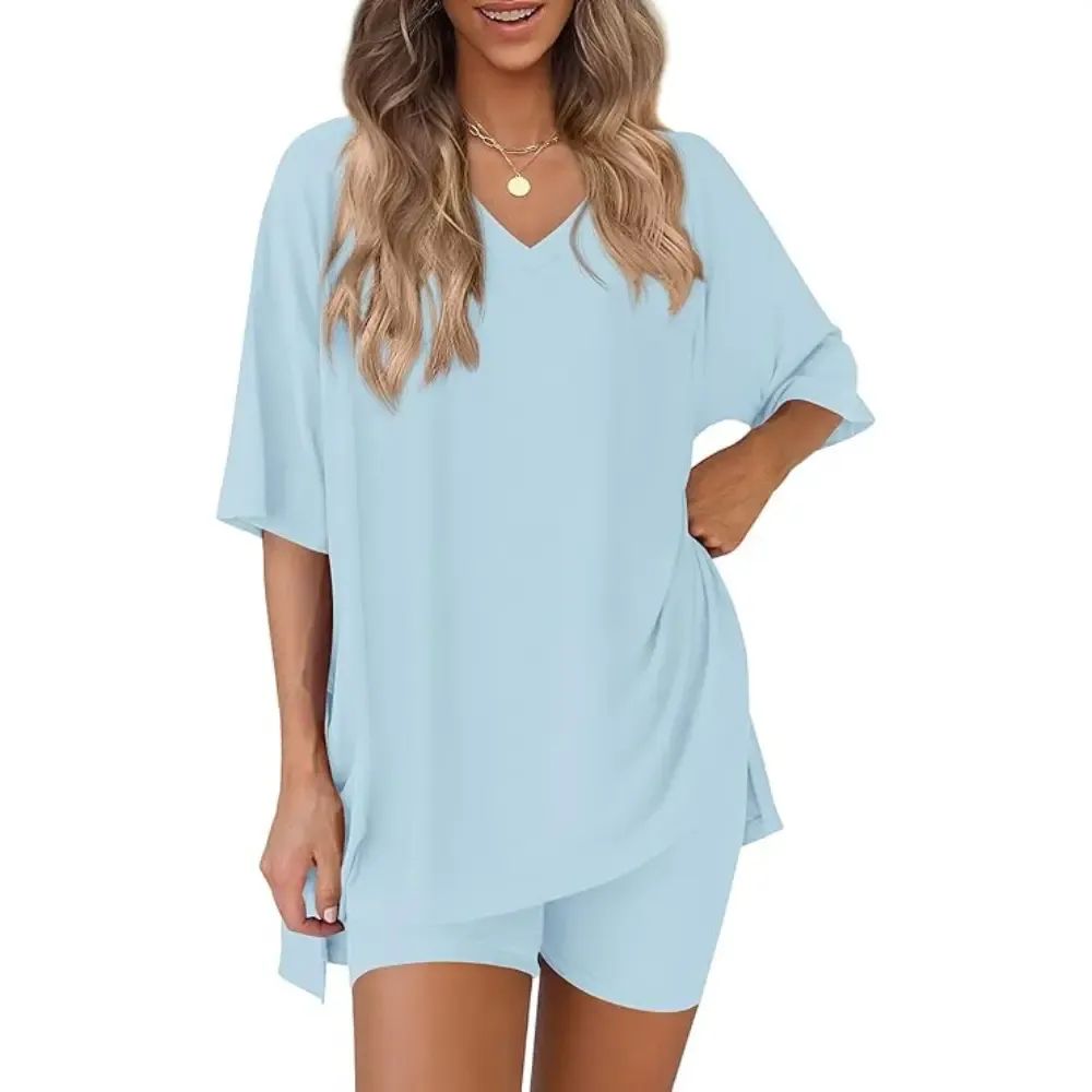 🔥Women's Casual Loose Two-Piece Set (With pocket)🔥8-Pack - All Colors Included, Only $24