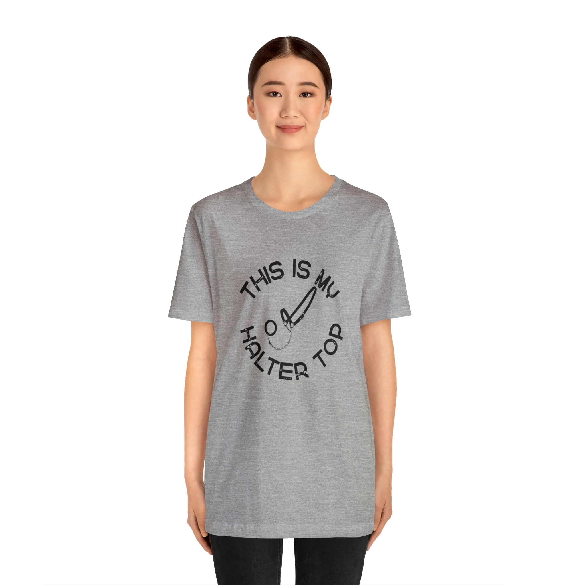 This is My Halter Top Unisex Jersey Short Sleeve Tee