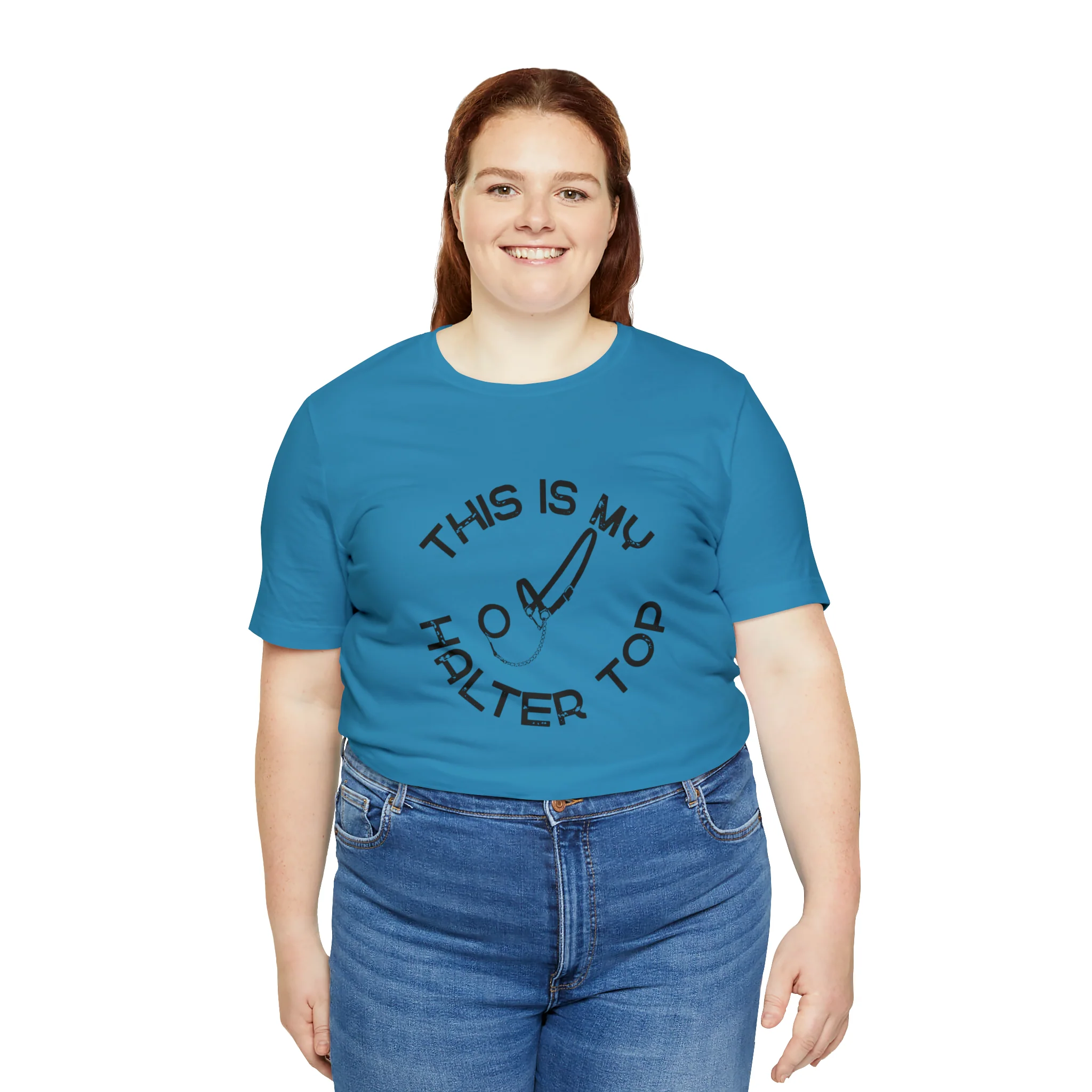 This is My Halter Top Unisex Jersey Short Sleeve Tee