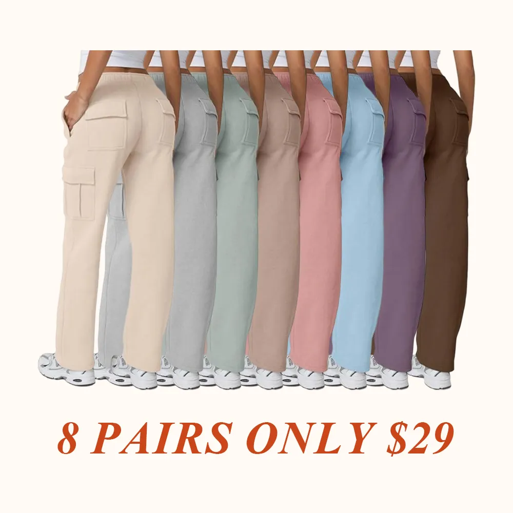 Women's Casual Solid-Color Pants