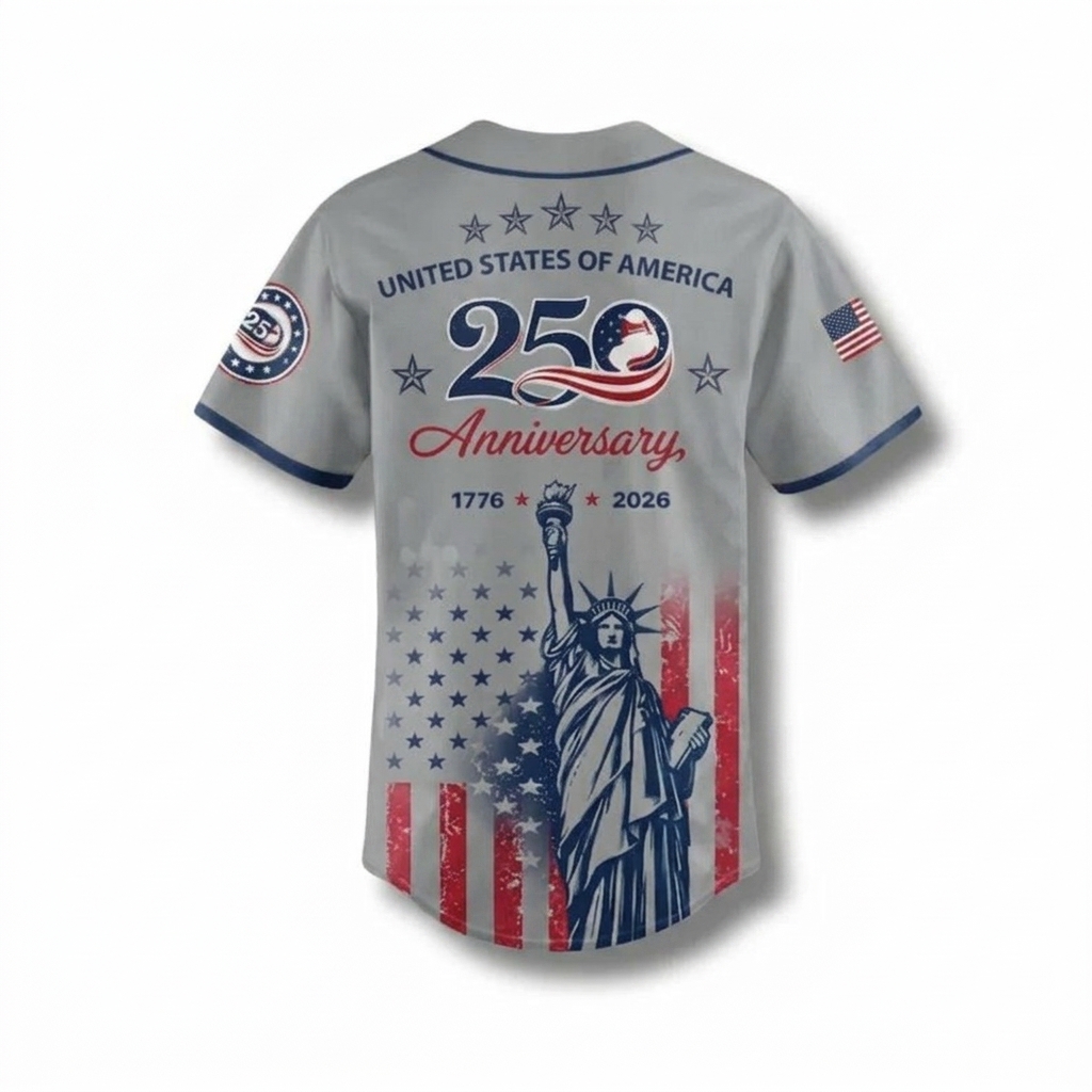 USA 250th Anniversary Baseball Jersey