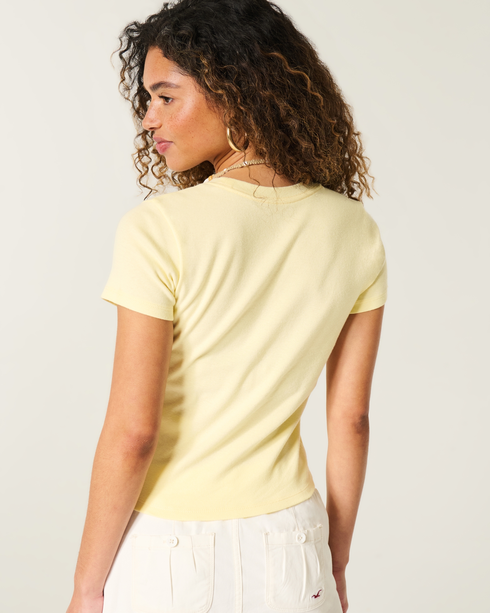 100% Cotton Crew Baby Tee
