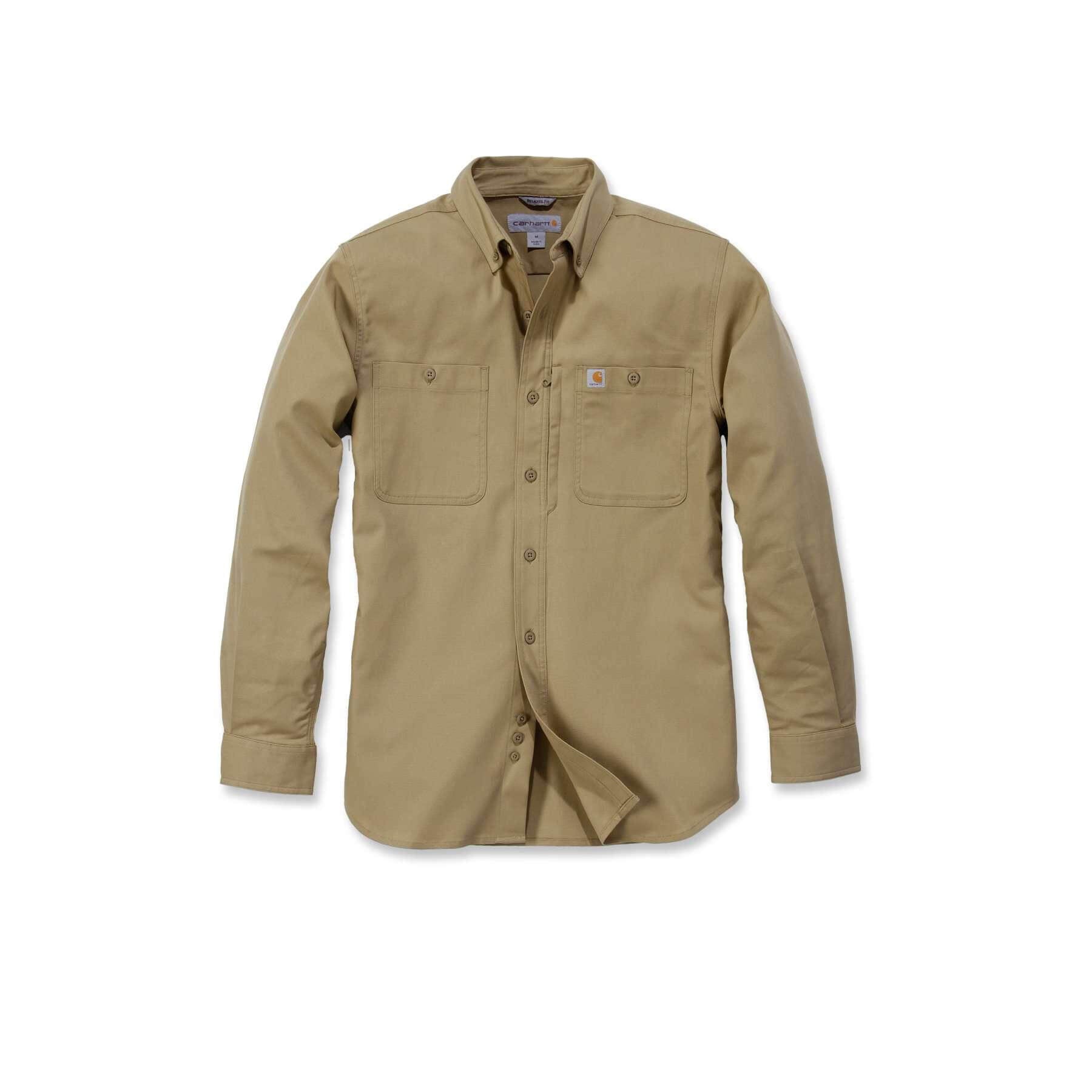 CHT Rugged Professional Relaxed Fit Canvas Long-Sleeve Work Shirt 102538