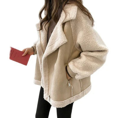 VALIA | Veste  Courte Style Moto Courte