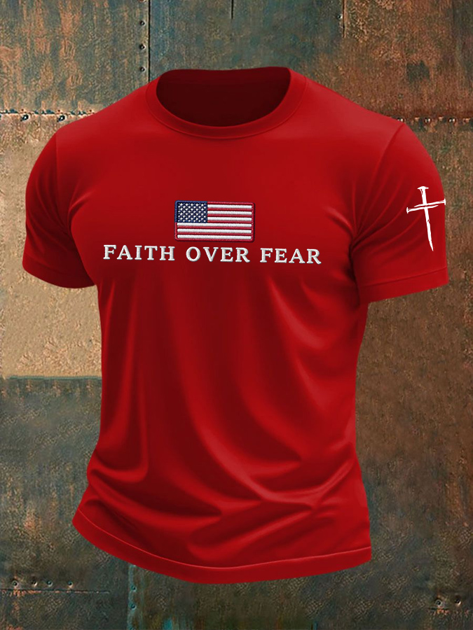 Men'S Faith Over Fear T-Shirt