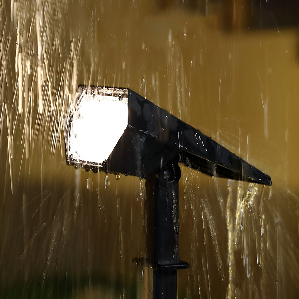Adjustable Waterproof Multicolor Motion Sensor Modern Solar Spot Light