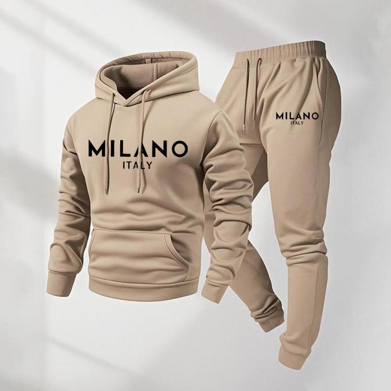 Men’s Printed Hoodie & Sweatpants Set