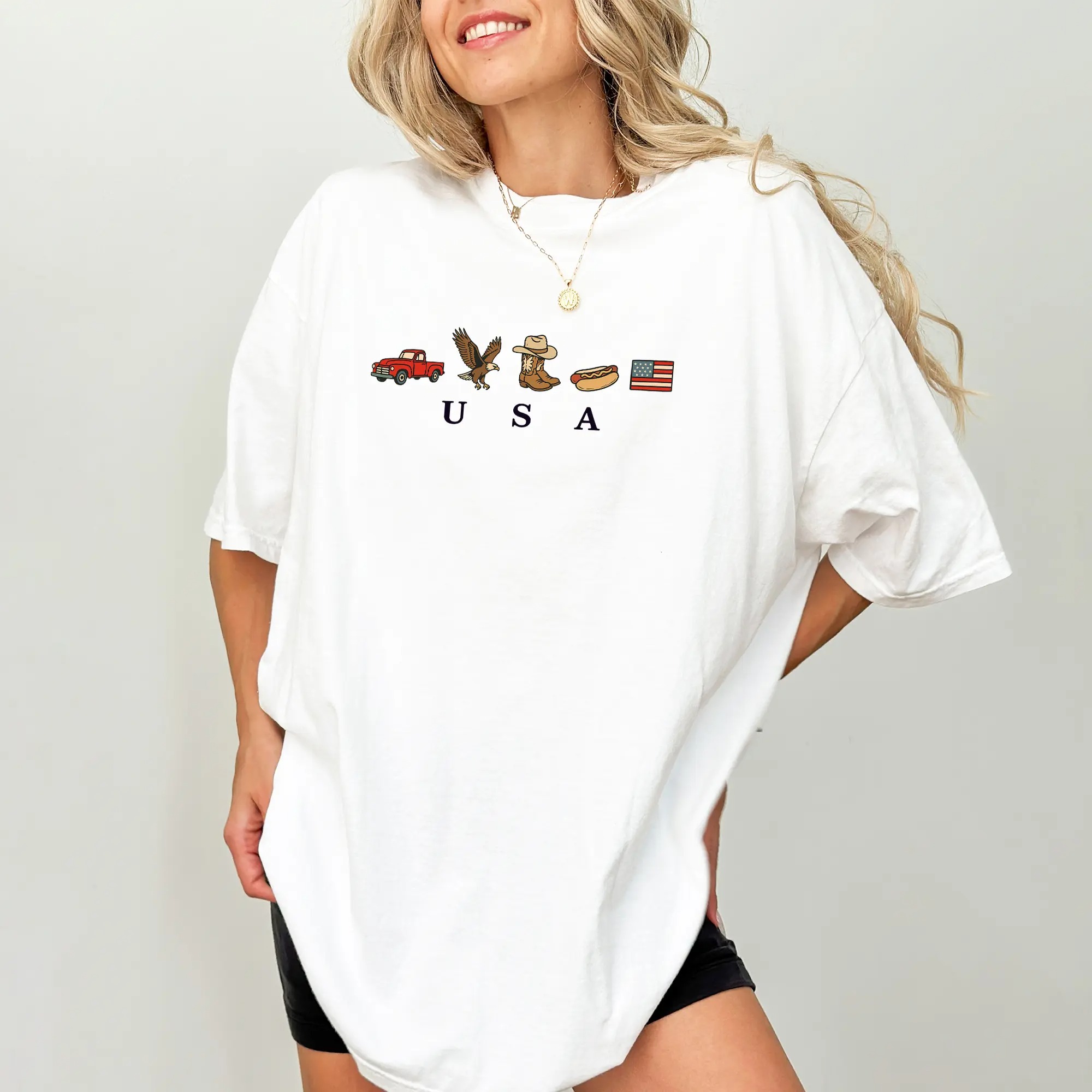 🇺🇸 Vintage USA Patriotic Graphic T-Shirt